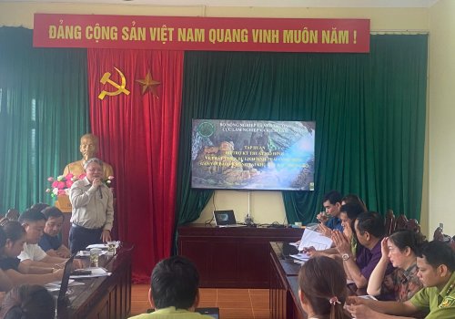 Tập huấn hỗ trợ kỹ thuật mô hình về phát triển du lịch sinh thái cộng đồng gắn với bảo vệ rừng tại Khu bảo tồn thiên nhiên Pù Luông.